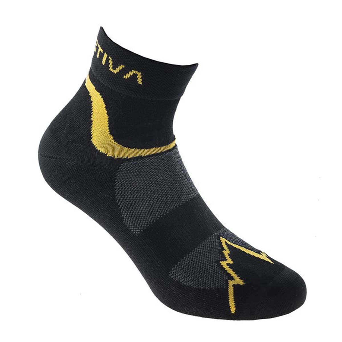 Fast Womens Running Socks Black