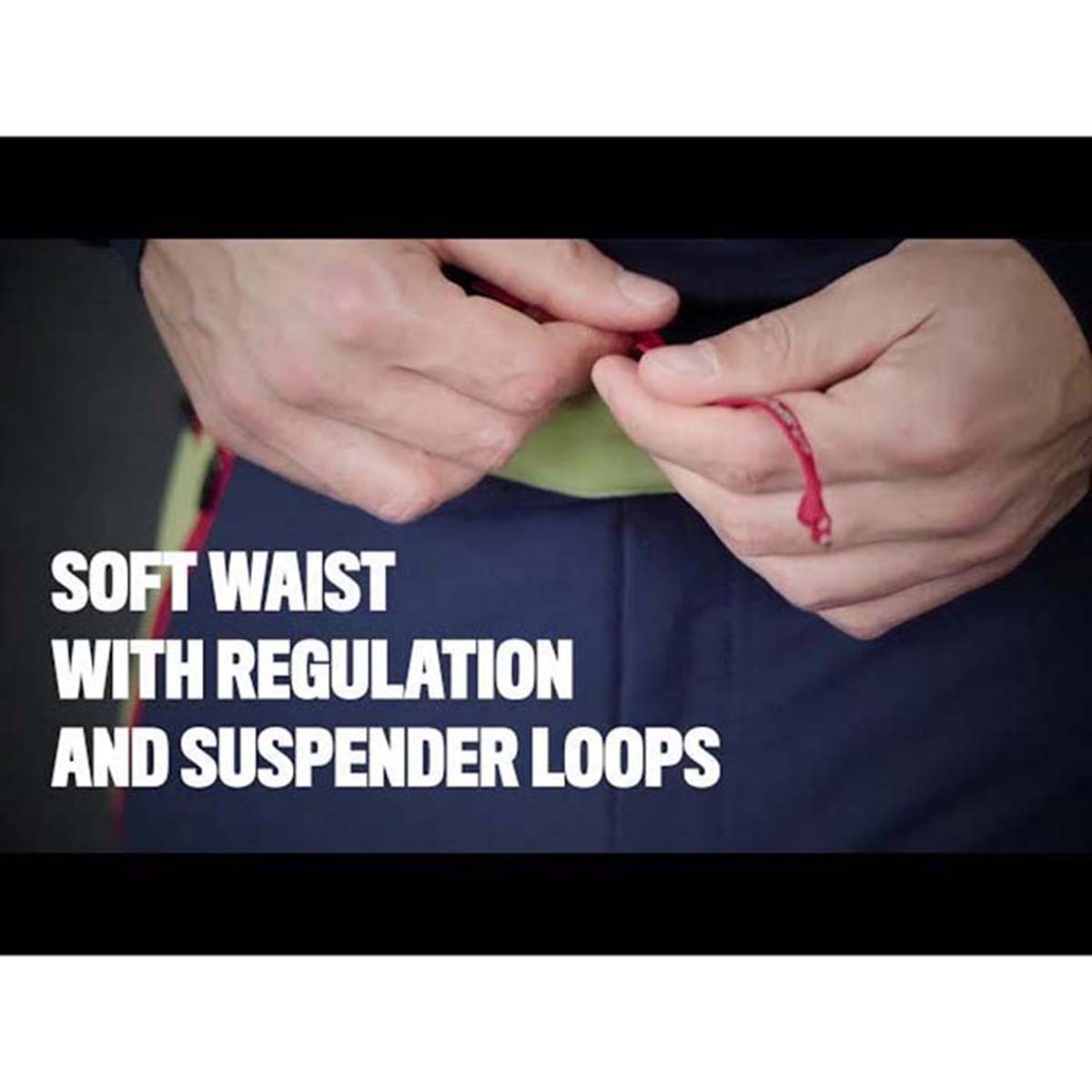 Karma Mens Ski Pant Black