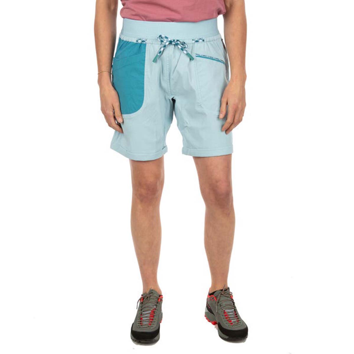 Mantra Womens Climbing Shorts Blue