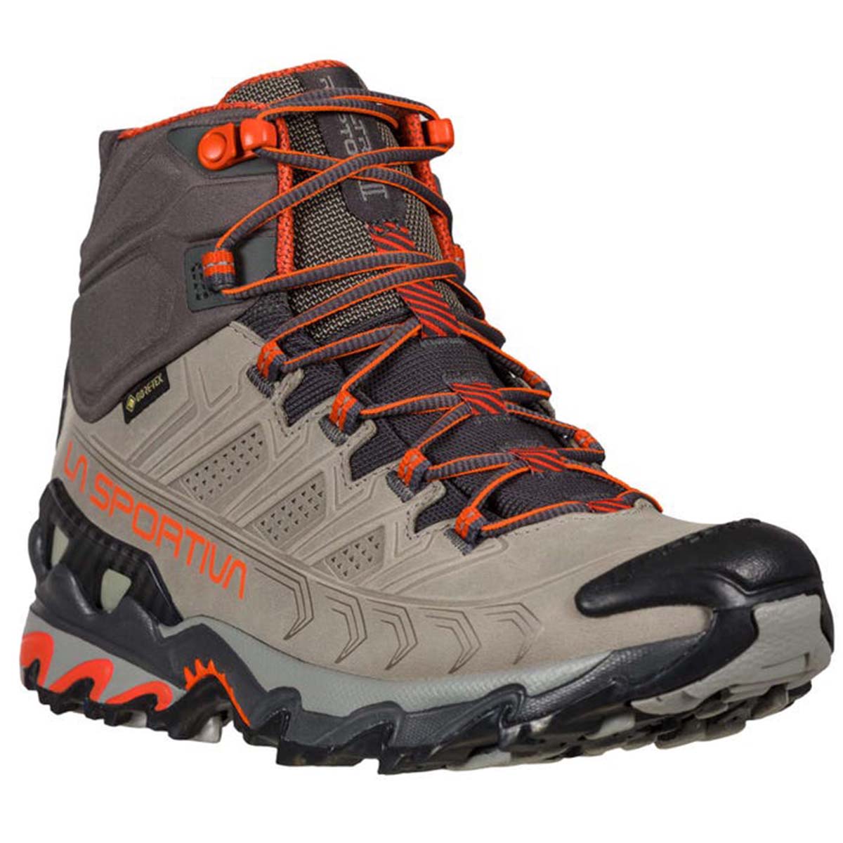 Ultra Raptor II Mid Leather GTX Womens Hiking Shoes Grey