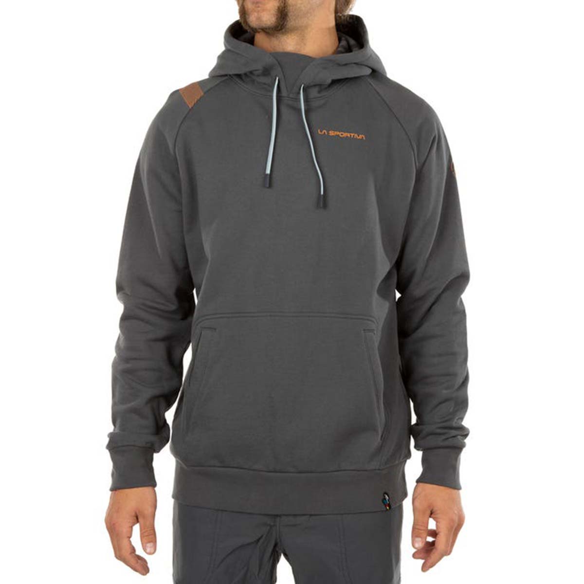 Rockfire Mens Climbing Hoodie Grey