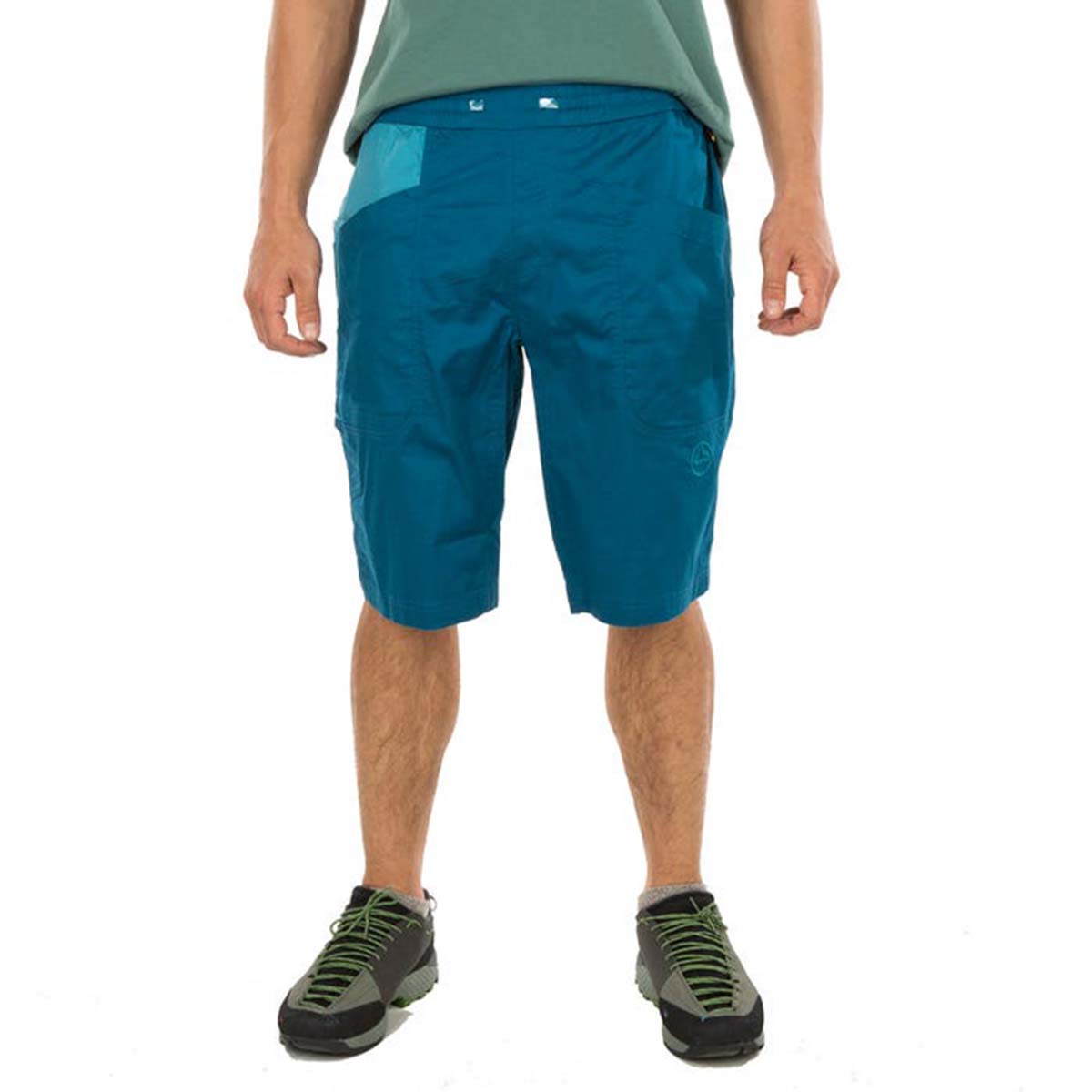 Bleauser Mens Climbing Shorts Blue