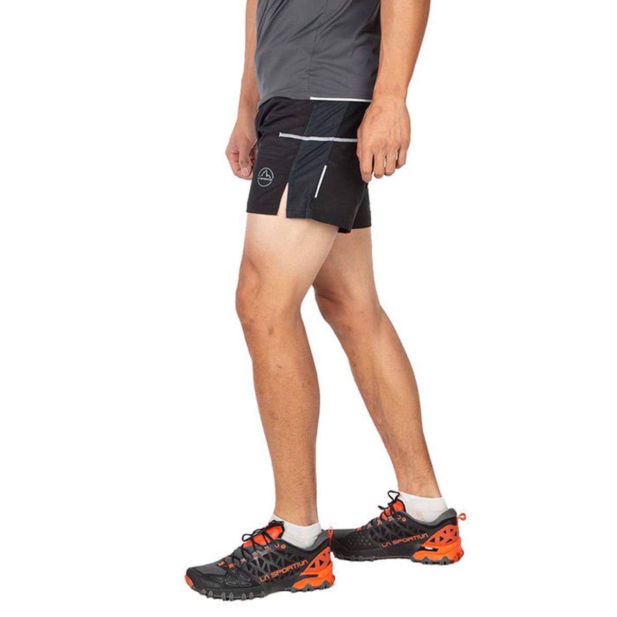 Freccia Mens Running Shorts Black