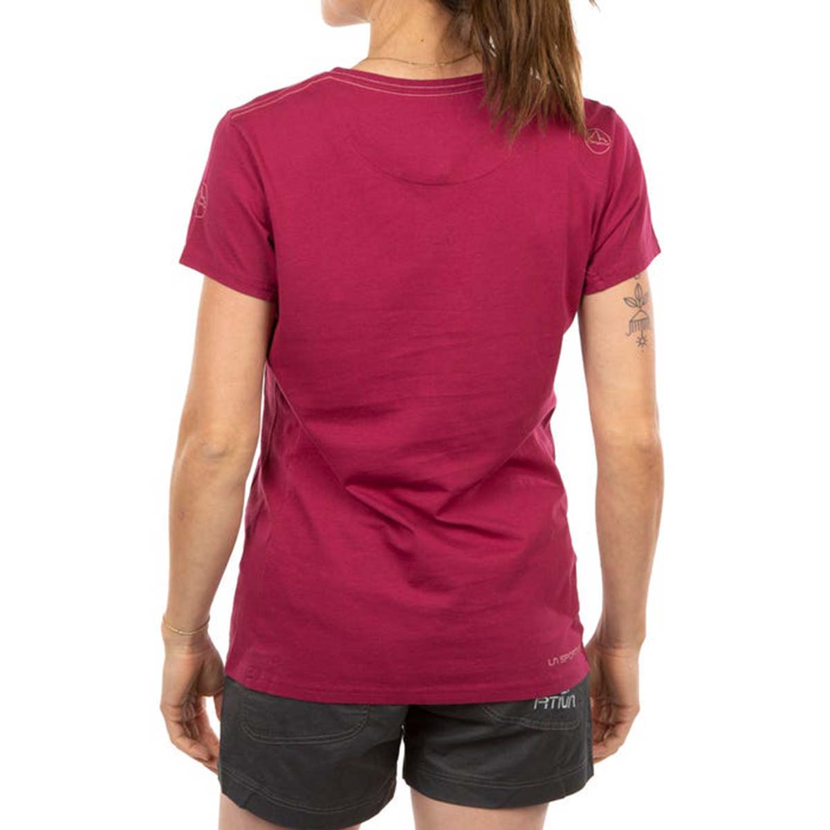 Valley Womens Climbing T-Shirt Purple