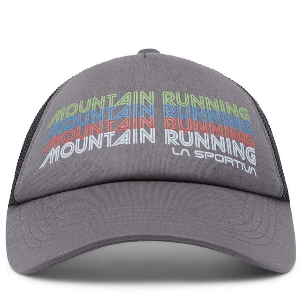 Running Trucker Womens Hat Grey