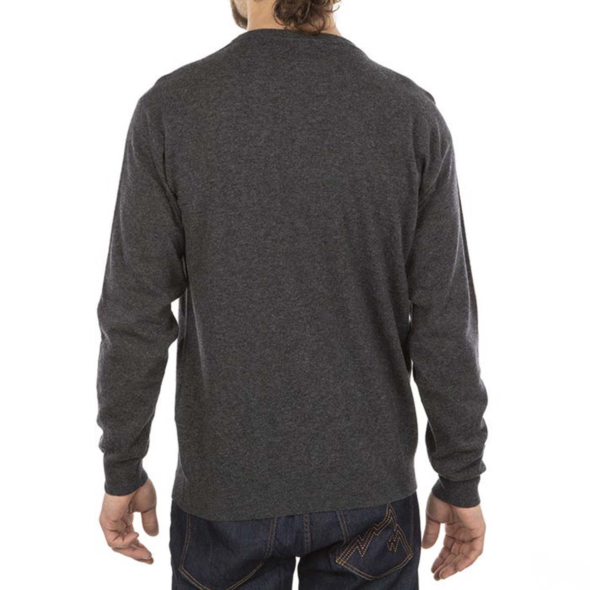 Monk Mens Climbing Pullover Grey