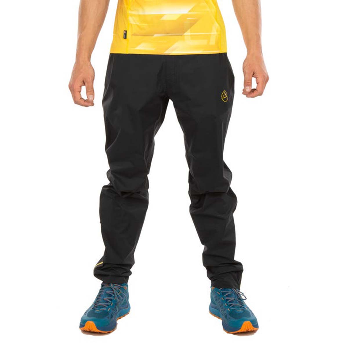Drizzle Mens Running Overpant Black