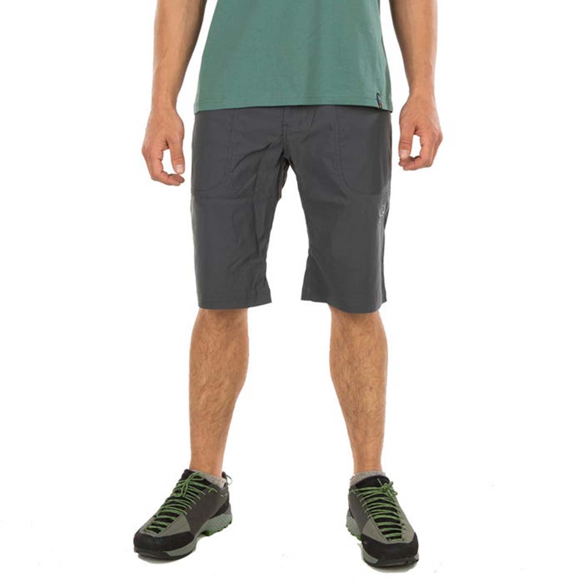 Belay Mens Climbing Shorts Grey
