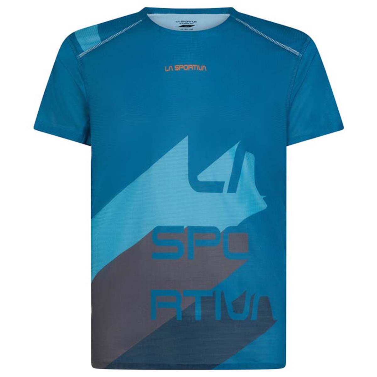 Stream Mens Running T-Shirt Blue