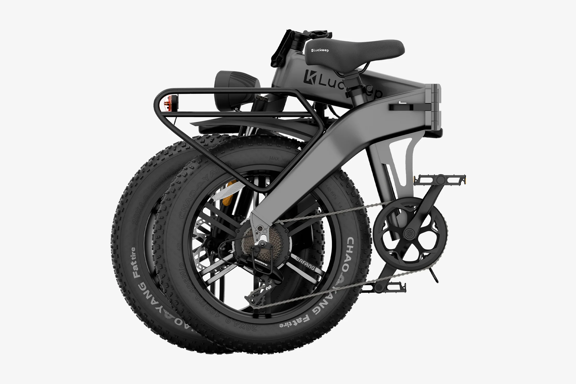 🔥 Luckeep X1 Folding eBike｜1200W Motor｜48V15Ah Battery｜28 MPH (45 km/h) Top Speed｜Long Range｜Off-Road｜Compact & Foldable