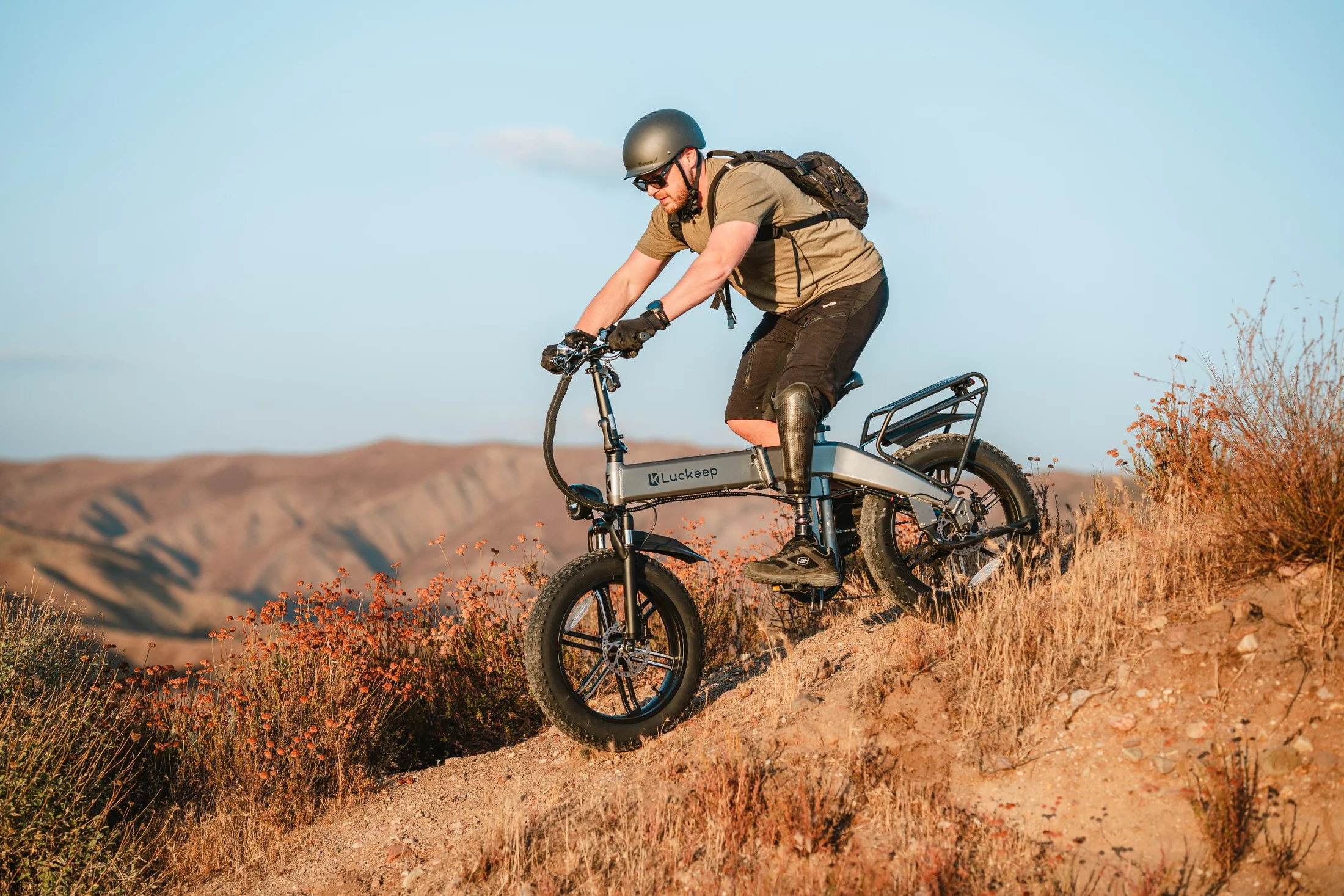 🔥 Luckeep X1 Folding eBike｜1200W Motor｜48V15Ah Battery｜28 MPH (45 km/h) Top Speed｜Long Range｜Off-Road｜Compact & Foldable