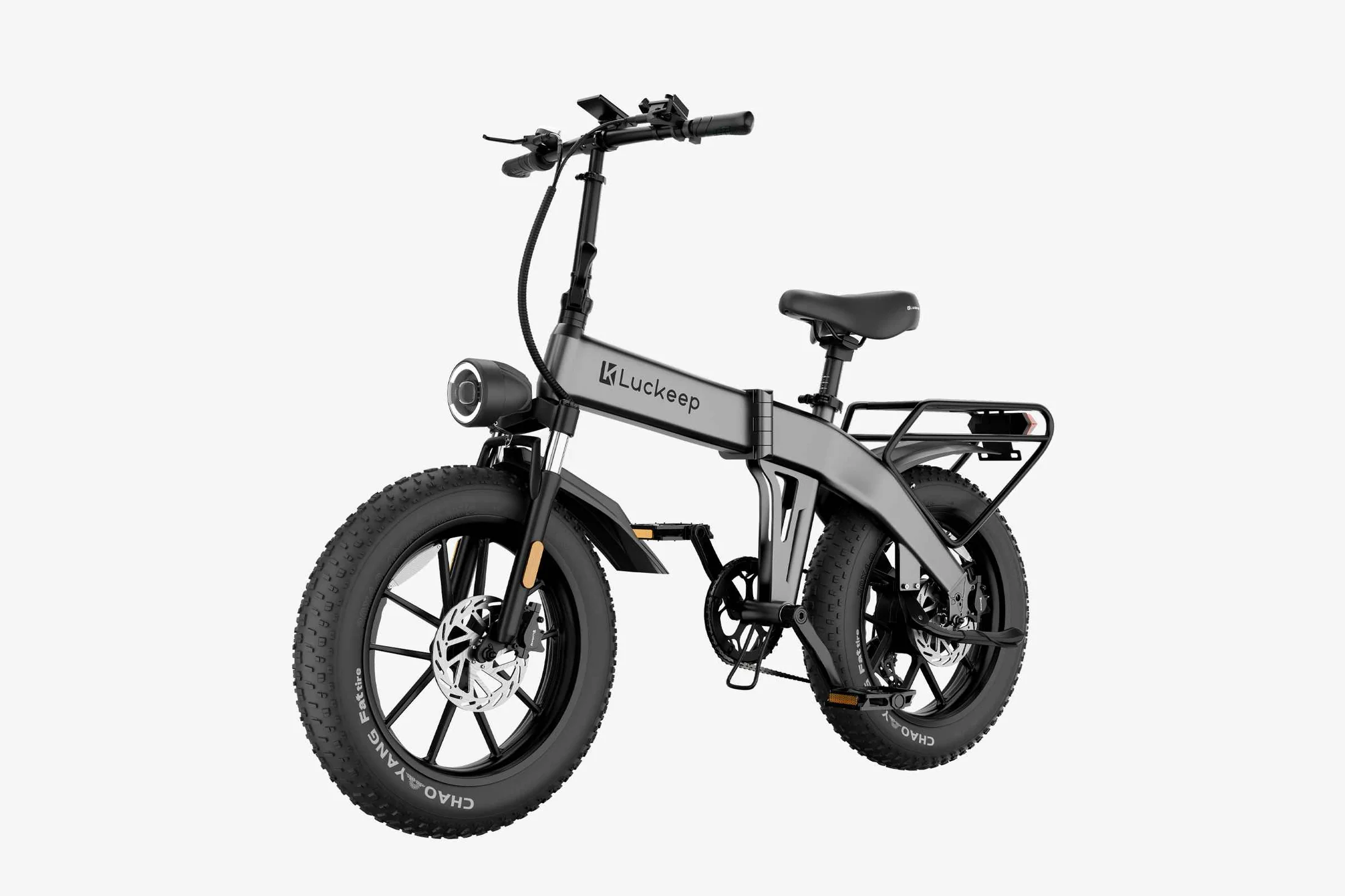 🔥 Luckeep X1 Folding eBike｜1200W Motor｜48V15Ah Battery｜28 MPH (45 km/h) Top Speed｜Long Range｜Off-Road｜Compact & Foldable