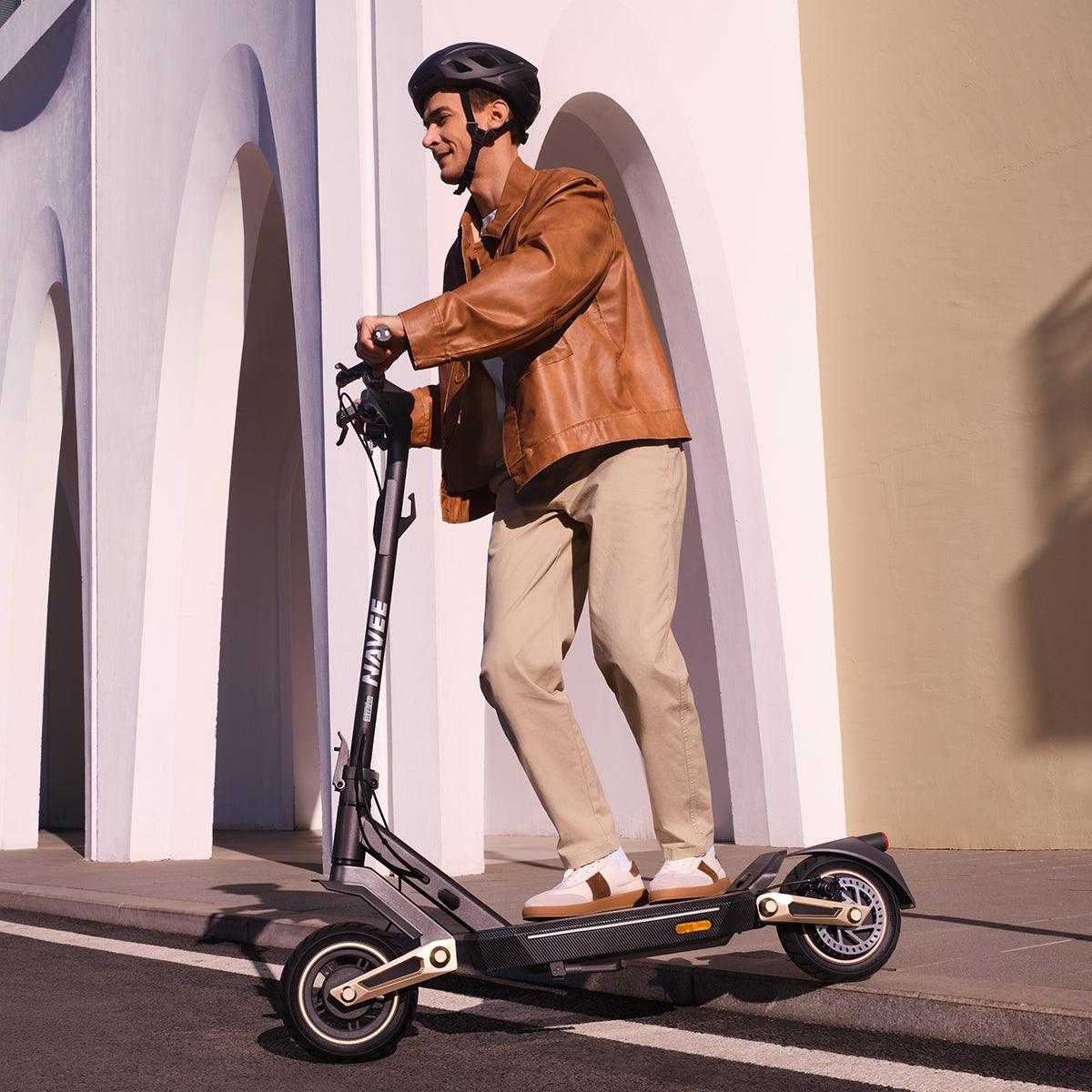 🚀NAVEE ST3 PRO E-Scooter ABE Certified - 1350W 75KM Quad Suspension System