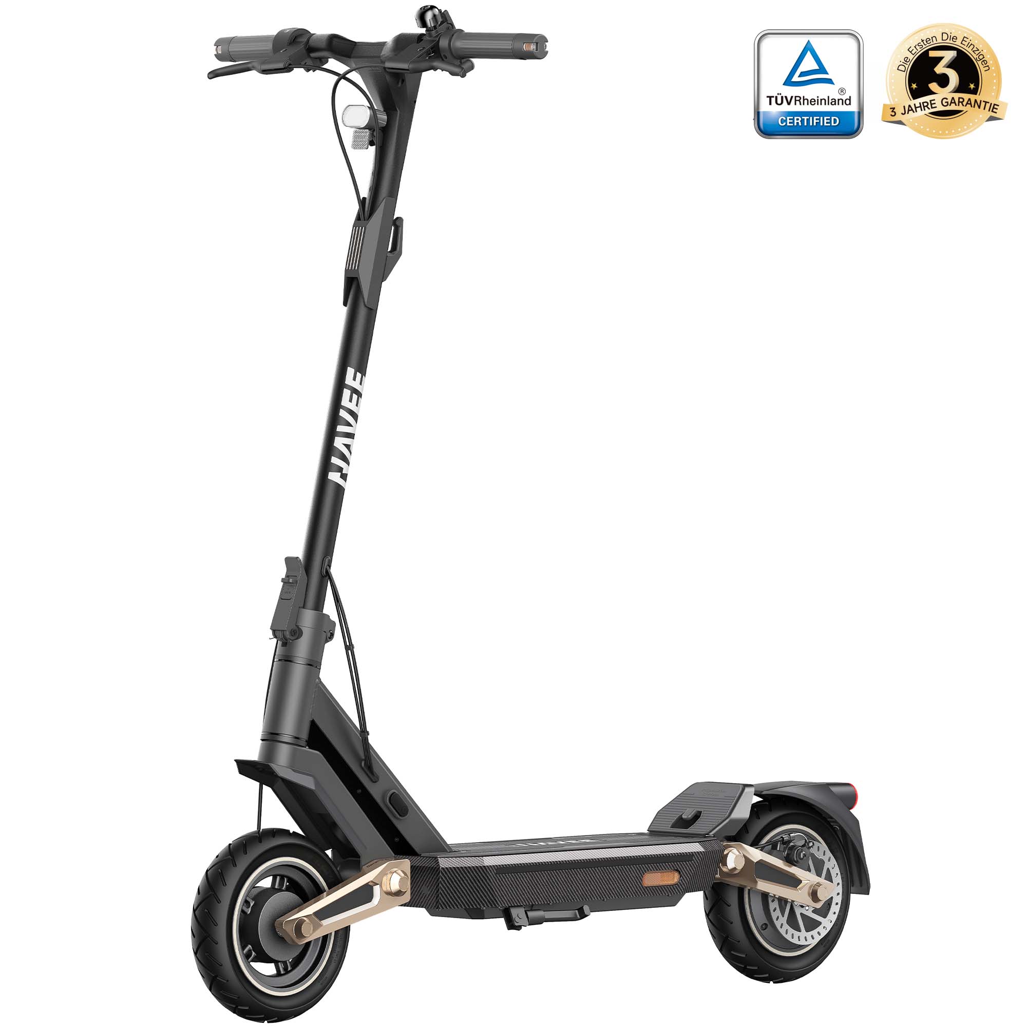 🚀NAVEE ST3 PRO E-Scooter ABE Certified - 1350W 75KM Quad Suspension System