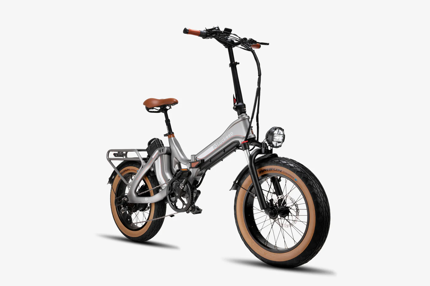 🔥 Luckeep X1 Folding eBike｜1200W Motor｜48V15Ah Battery｜28 MPH (45 km/h) Top Speed｜Long Range｜Off-Road｜Compact & Foldable