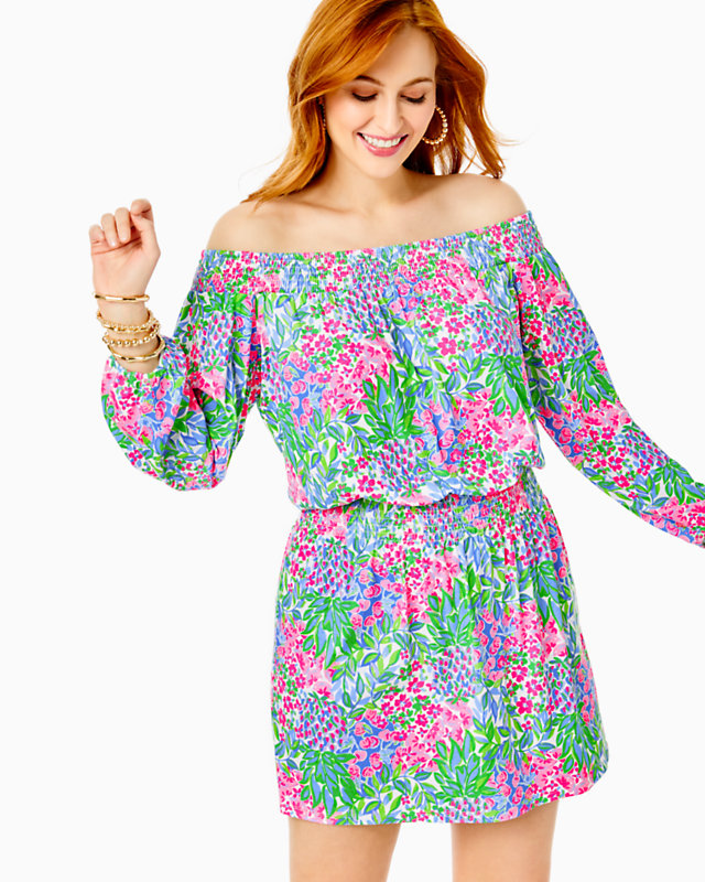 Cyla Off-The-Shoulder Romper