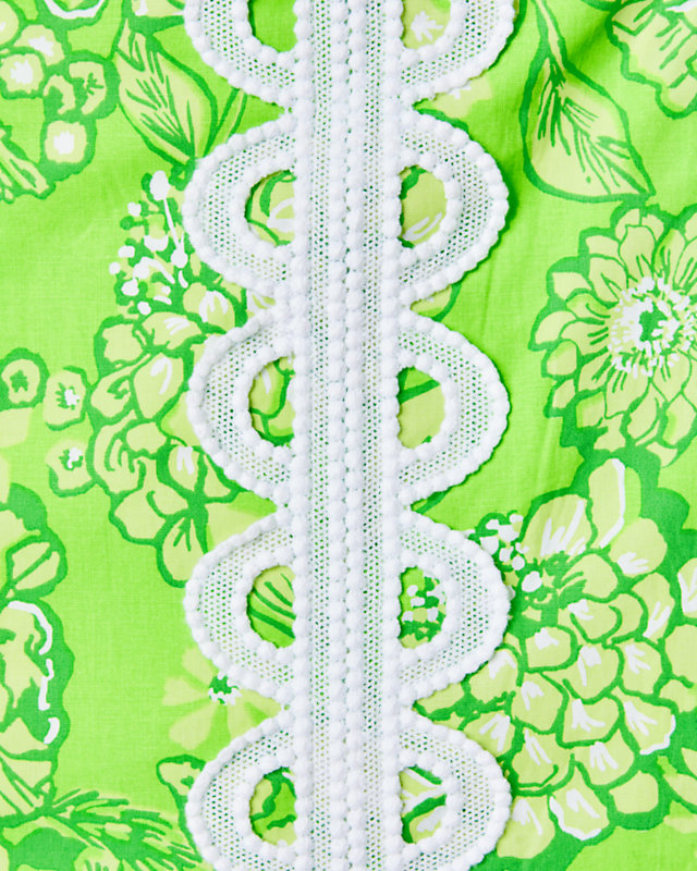 Alyce Elbow Sleeve Stretch Cotton Shift