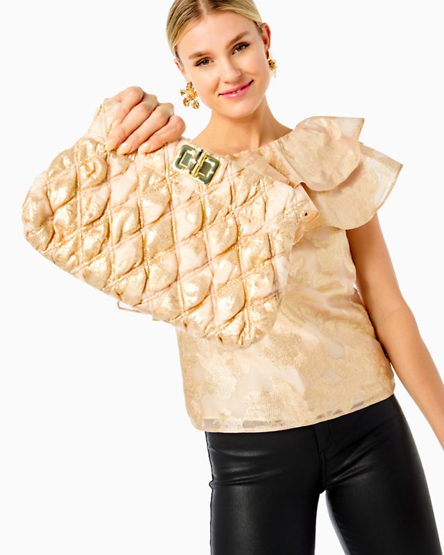 Chancey Quilted Clutch