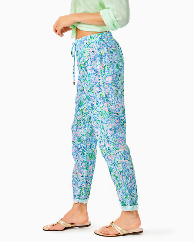31" Taron Mid-Rise Linen Pant