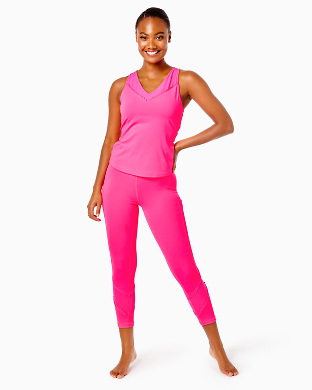 UPF 50+ Luxletic Euclid Scallop Bra Tank
