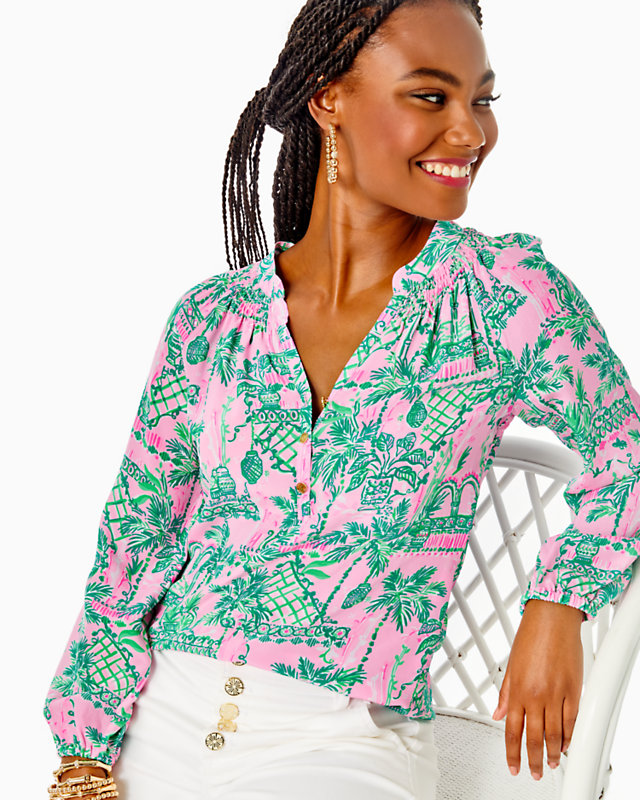 Elsa Silk Top
