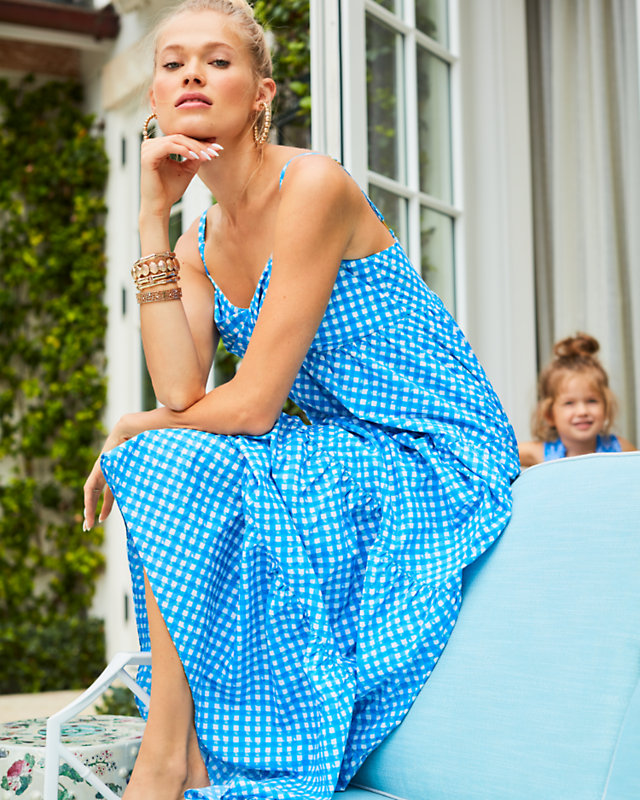 Shylee Cotton Maxi Dress