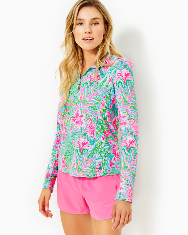 Luxletic Niccola Mesh Panel Half Zip