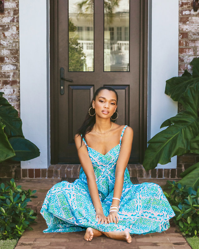 Hiedi Cotton Maxi Dress