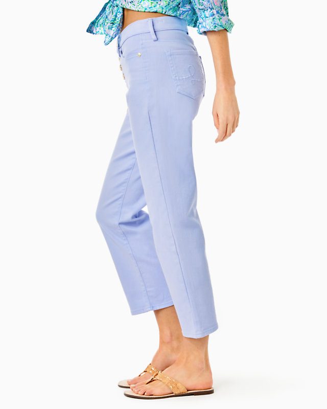 27" South Ocean High Rise Straight Leg Jean