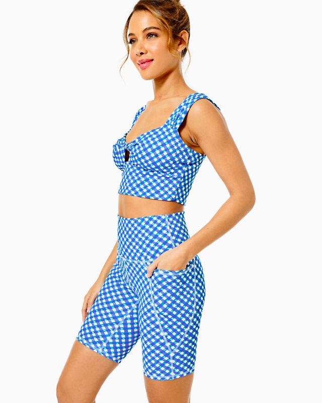 UPF 50+ Luxletic 8" South Beach High Rise Bike Short