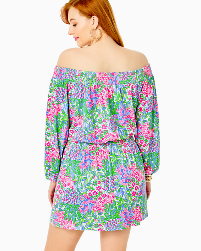 Cyla Off-The-Shoulder Romper
