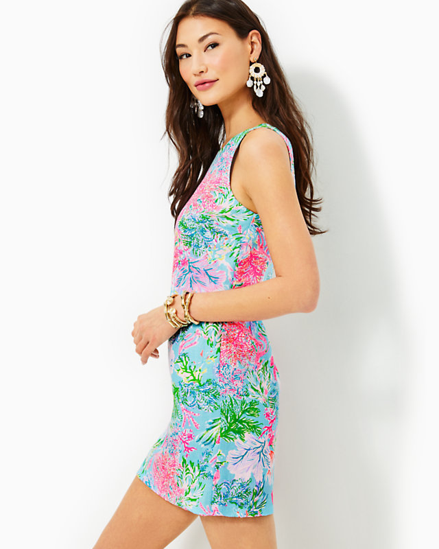 Maurina Linen Shift Dress