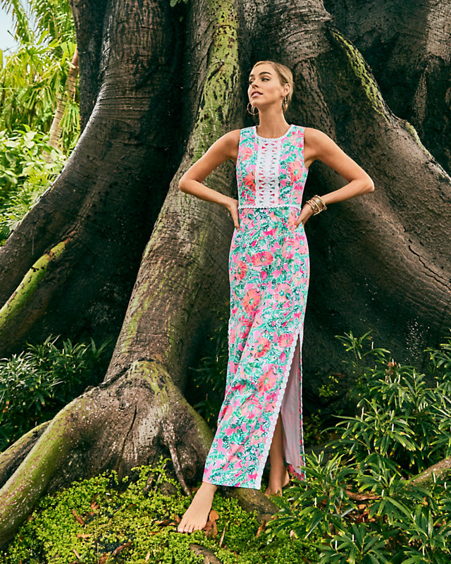 Ashler Maxi Shift Dress