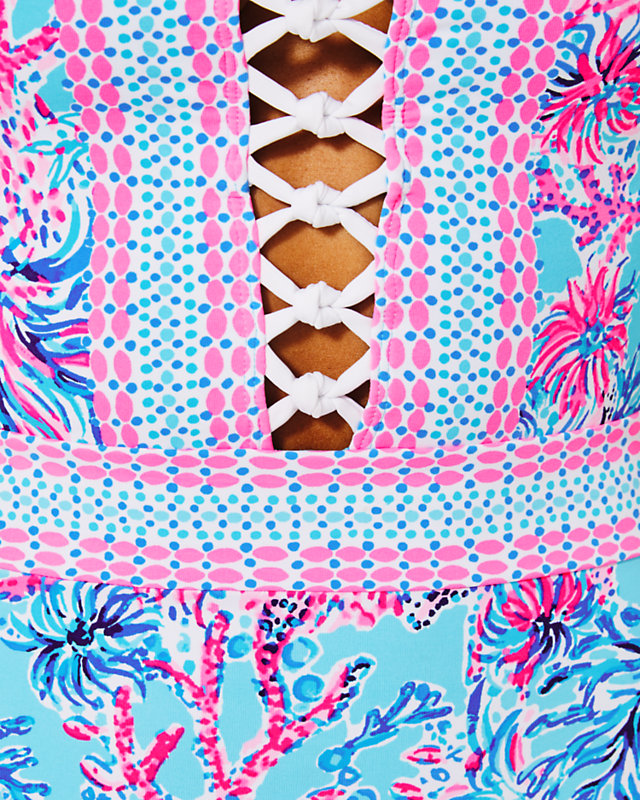 Caseylee Lattice One-Piece Swimsuit