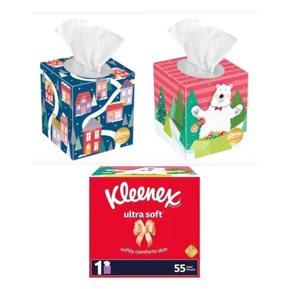 Kleenex Ultra Facial Tissue, 85 Count (Pack of 12)