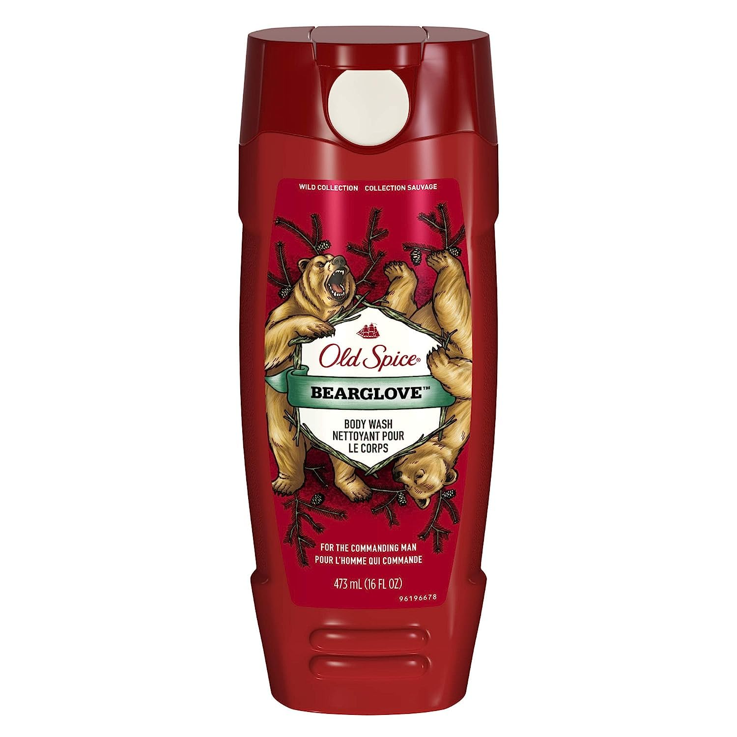 Old Spice Body Wash for Men, 24/7 Shower Fresh with Lasting Scent, Red Collection, Swagger with Cedarwood Scent, 24 fl oz (Pack of 2)