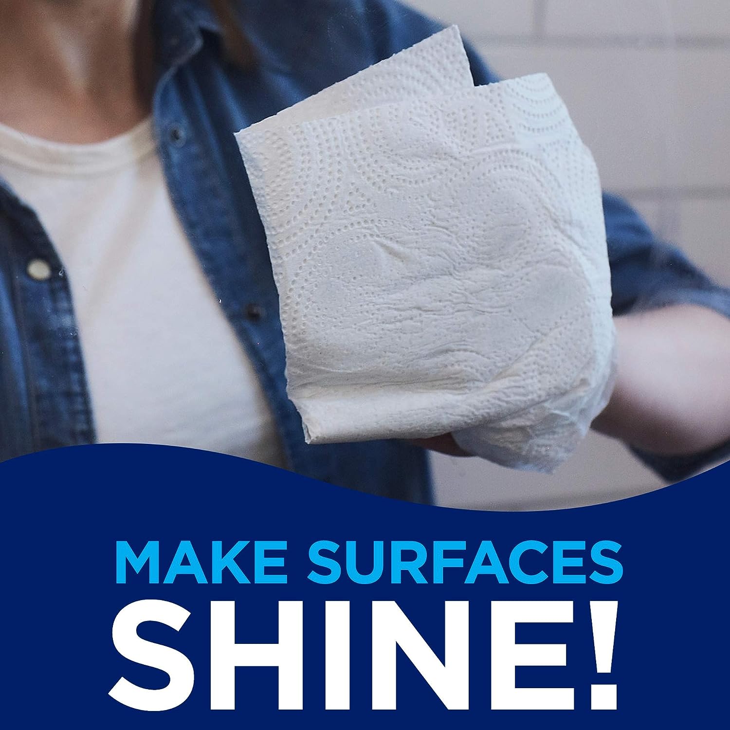 Sparkle® Pick-A-Size® Paper Towels, 6 Double Rolls = 12 Regular Rolls