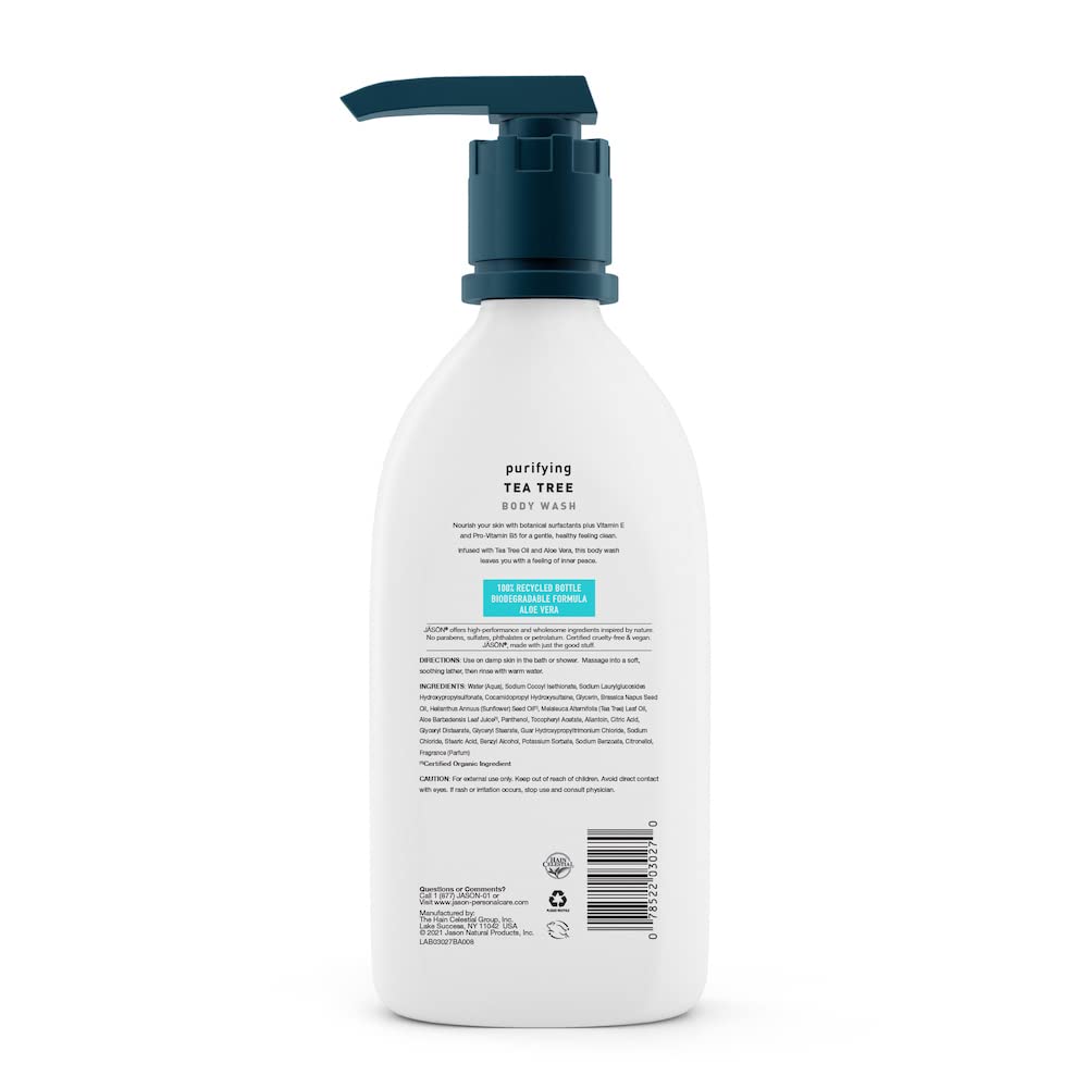 JASON Lavender Calming Body Wash, For a Gentle Feeling Clean, 30 Fluid Ounces