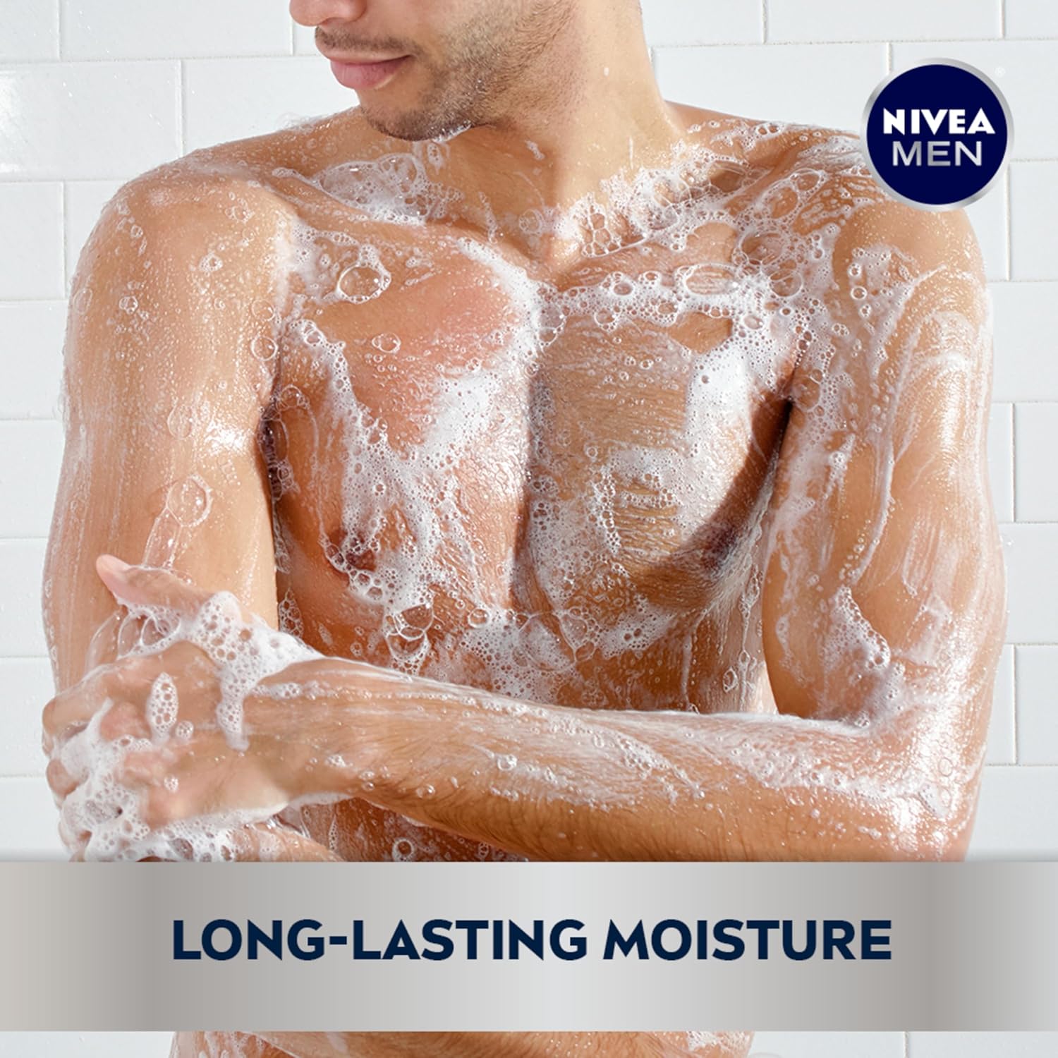 NIVEA MEN Maximum Hydration Body Wash with Aloe Vera, Long-Lasting Hydrating Body Wash for Men, 3 Pack of 16.9 Fl Oz Bottles