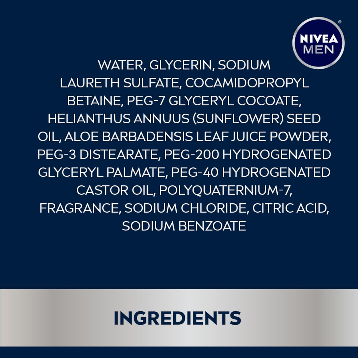 NIVEA MEN Maximum Hydration Body Wash with Aloe Vera, Long-Lasting Hydrating Body Wash for Men, 3 Pack of 16.9 Fl Oz Bottles