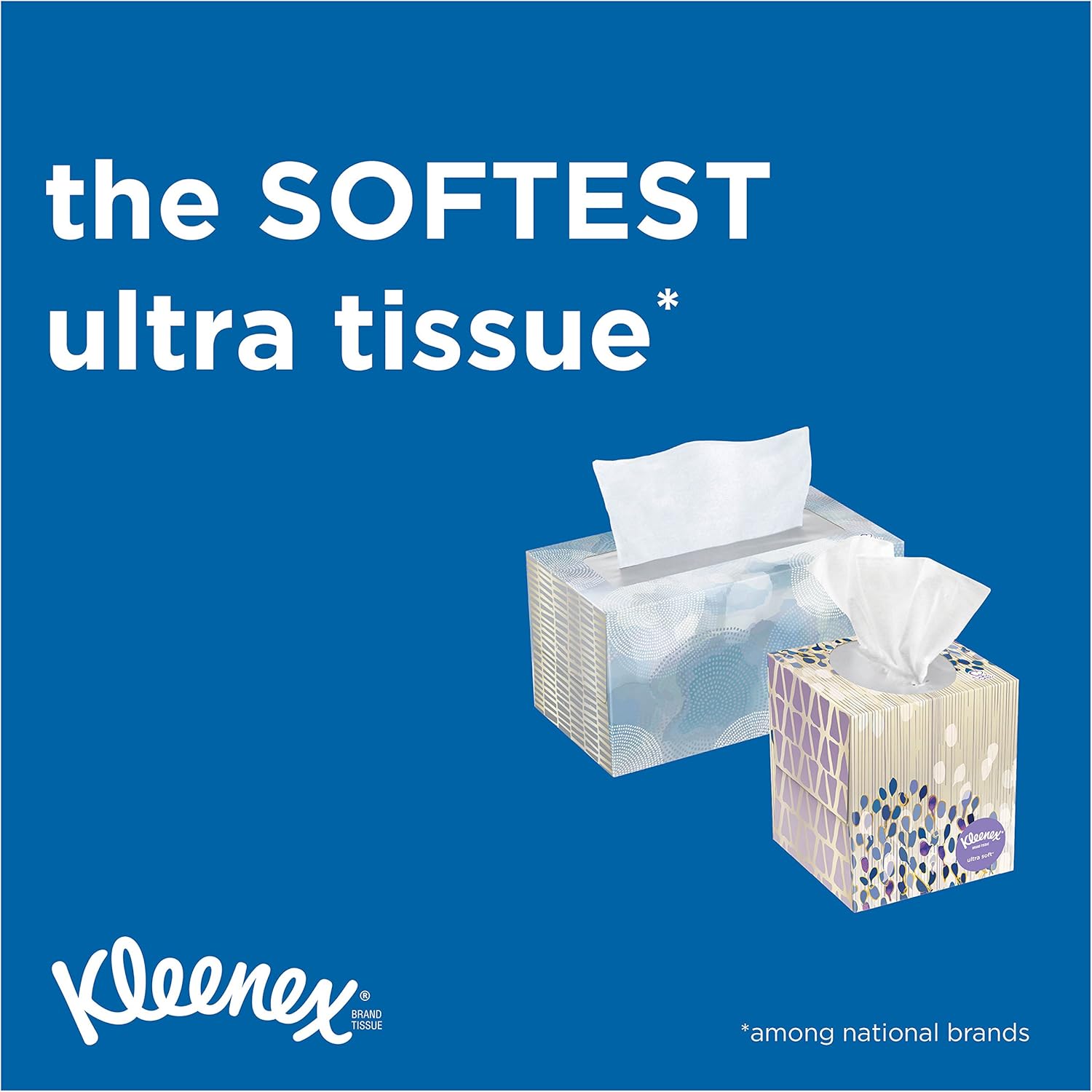 Kleenex Ultra Facial Tissue, 85 Count (Pack of 12)
