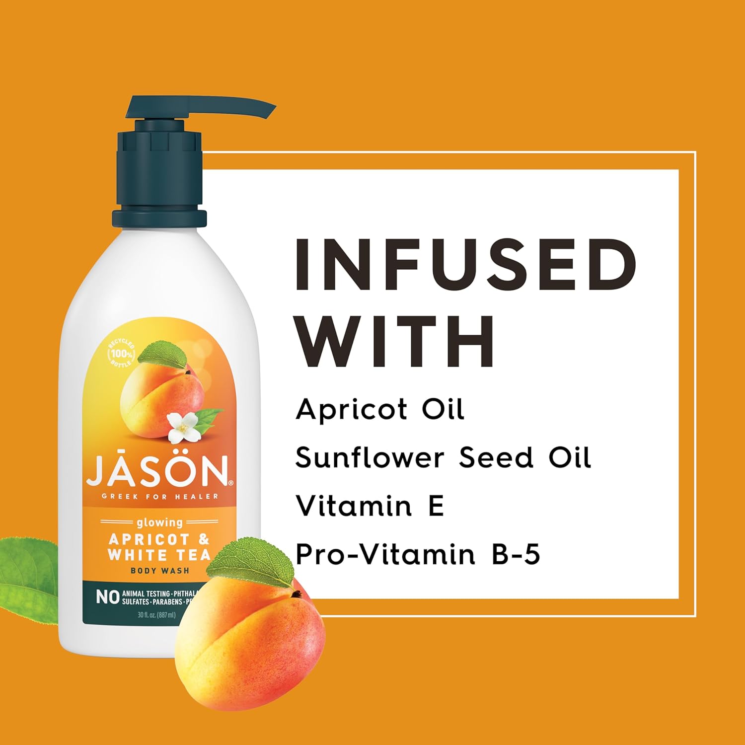 JASON Lavender Calming Body Wash, For a Gentle Feeling Clean, 30 Fluid Ounces