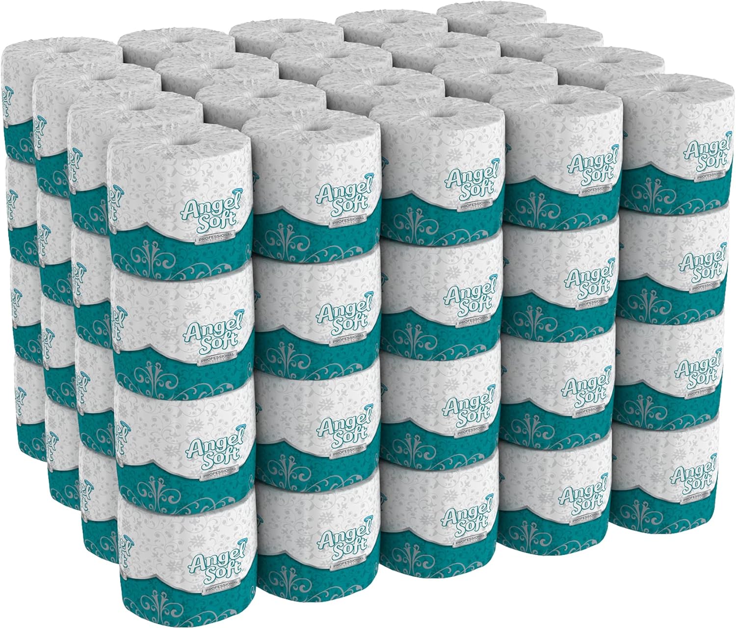Georgia-Pacific Angel Soft Toilet Paper, 16880, Bulk Case of 80 Rolls, 450 Sheets Per Roll, Individually Wrapped, 2-Ply Soft and Strong Toilet Tissue