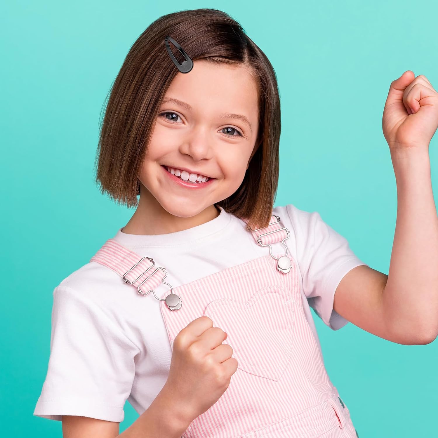 Hair Clips, 120 Pack Black Barrettes Women Metal Snap Hair Clips, Dependingi 2 Inch No Slip Metal Barrettes for Girls Kids Teens Women