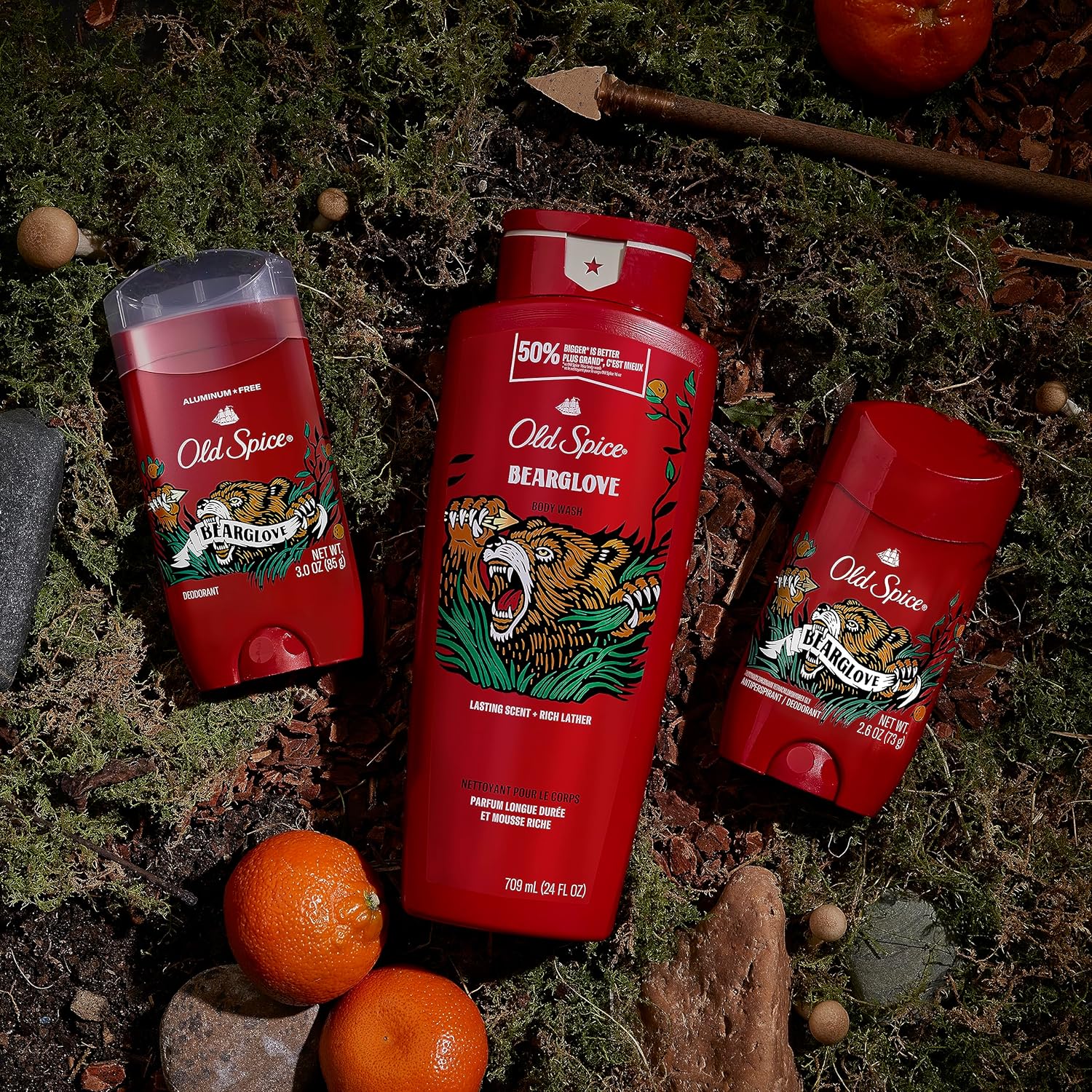 Old Spice Body Wash for Men, 24/7 Shower Fresh with Lasting Scent, Red Collection, Swagger with Cedarwood Scent, 24 fl oz (Pack of 2)