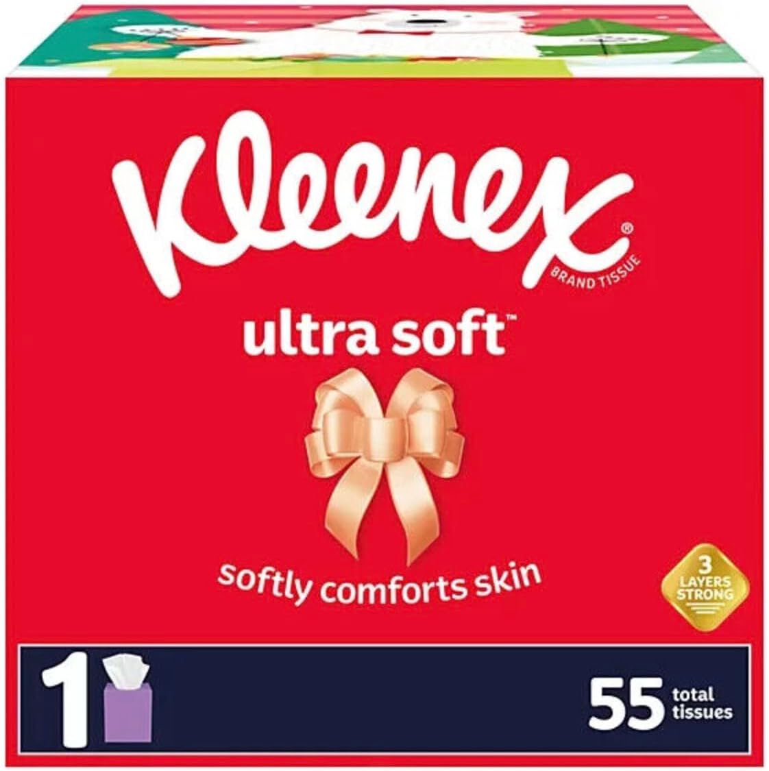 Kleenex Ultra Facial Tissue, 85 Count (Pack of 12)