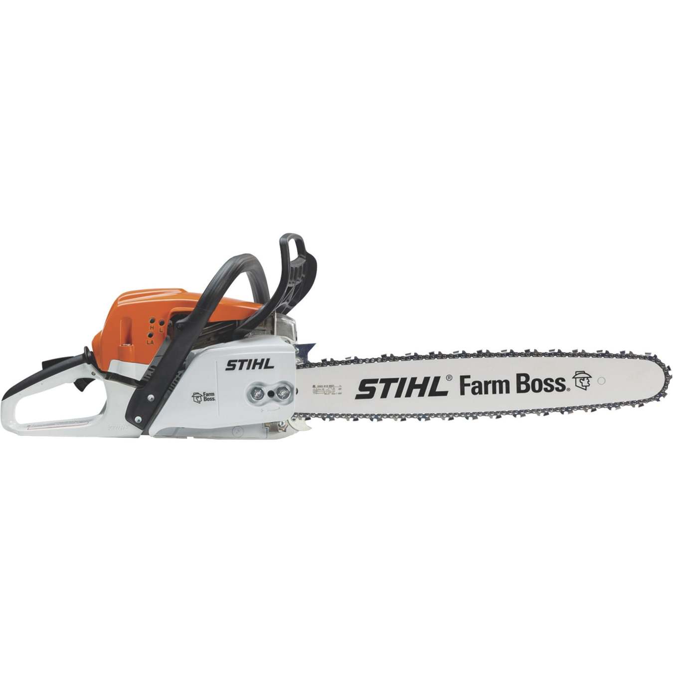 Used STIHL Farm Boss petrol chainsaw, limited winter sale