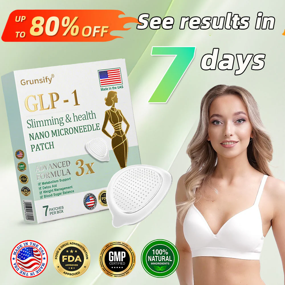 【New Product Last Minute! 80% OFF】Grunsify® NIDDK-Tirzepatide Nano Patch 🇺🇸⚕️ (Painless 24/7 Fat Burning | Lose 20 Pounds in Weeks | Crush Cravings Fast!