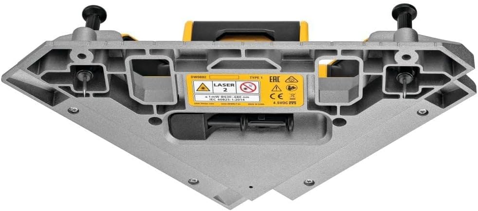 DEWALT DW0802 33'. Laser Square, Yellow