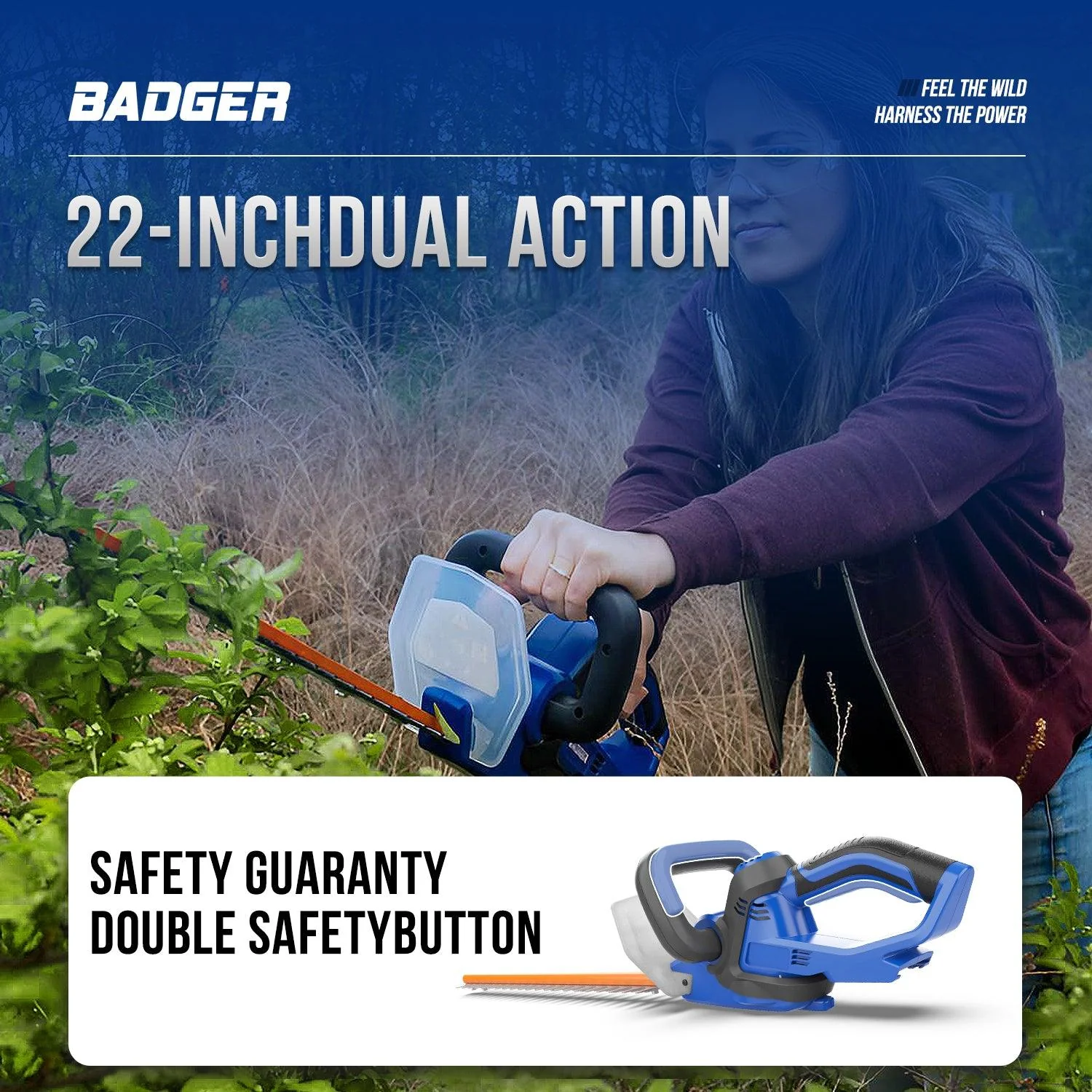 20v Hedge Trimmer Upgrated, 22